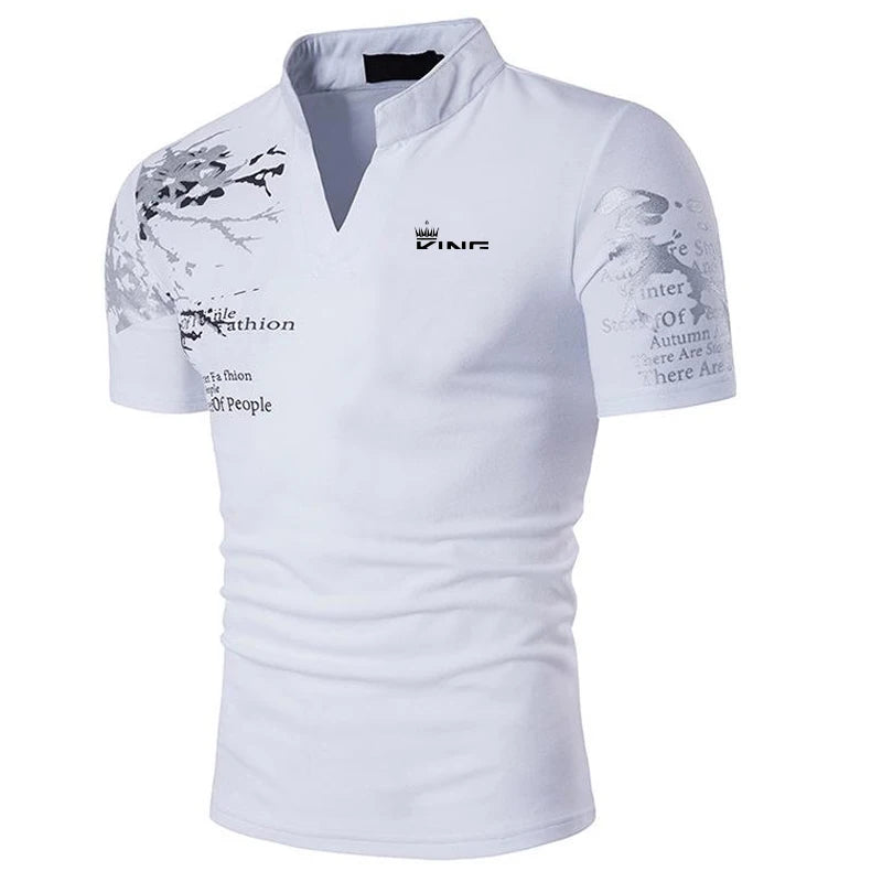 Elevate Printed Polo Shirt