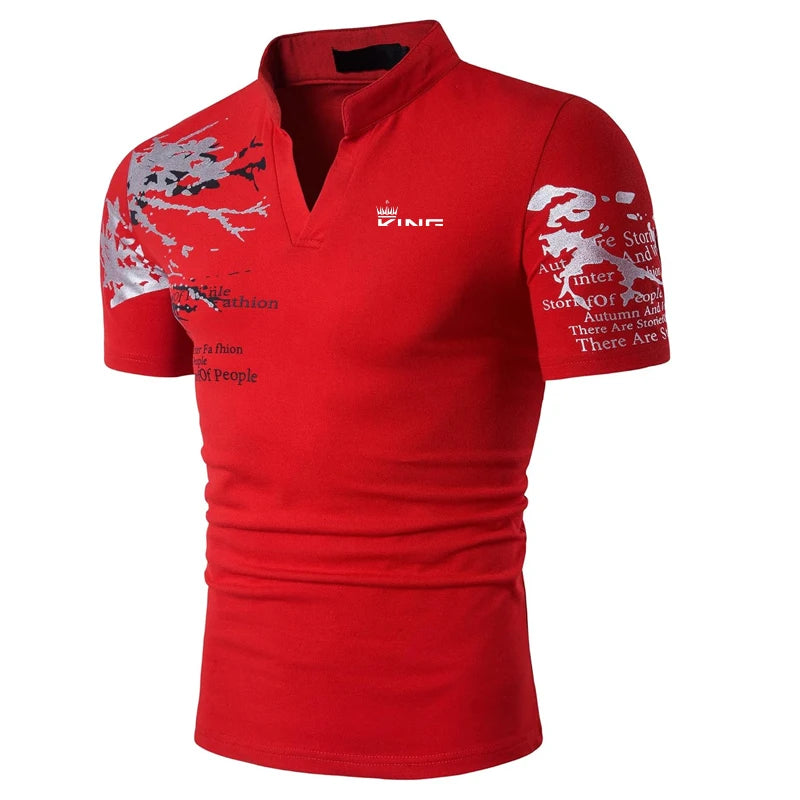 Elevate Printed Polo Shirt
