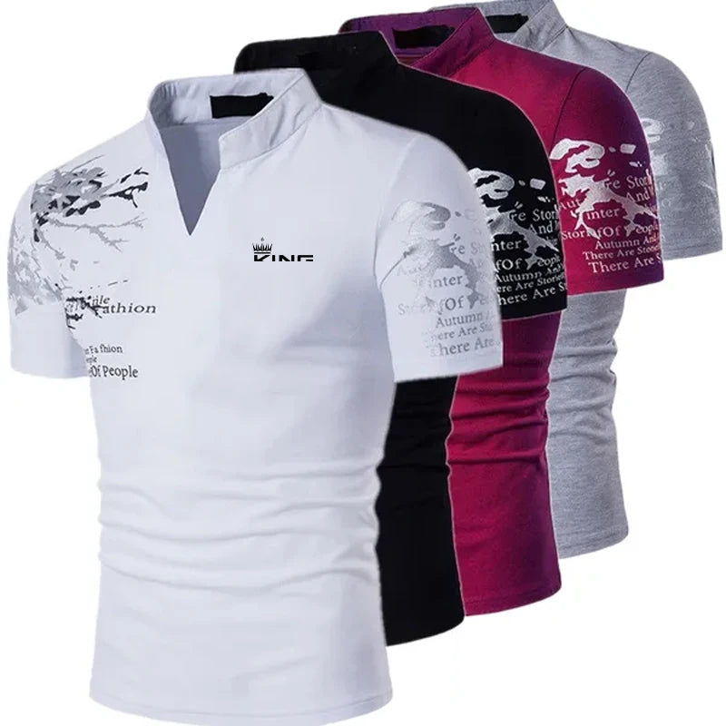 Elevate Printed Polo Shirt