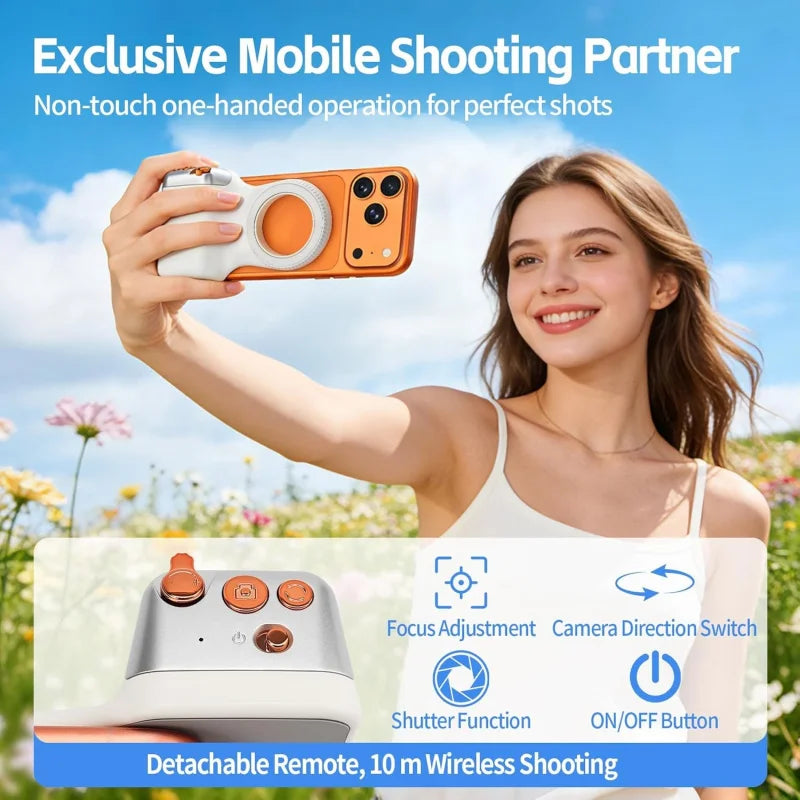 TELESIN Magnetic Camera Grip